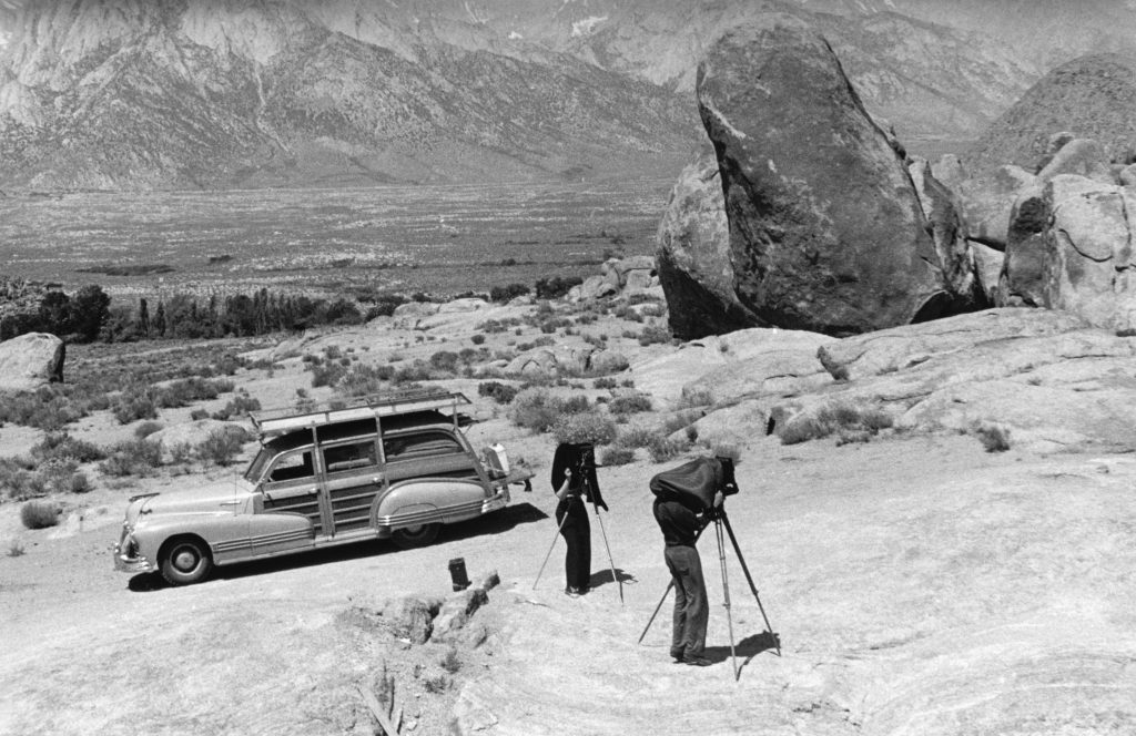 Фотография путешествия по горам в 1940-х
