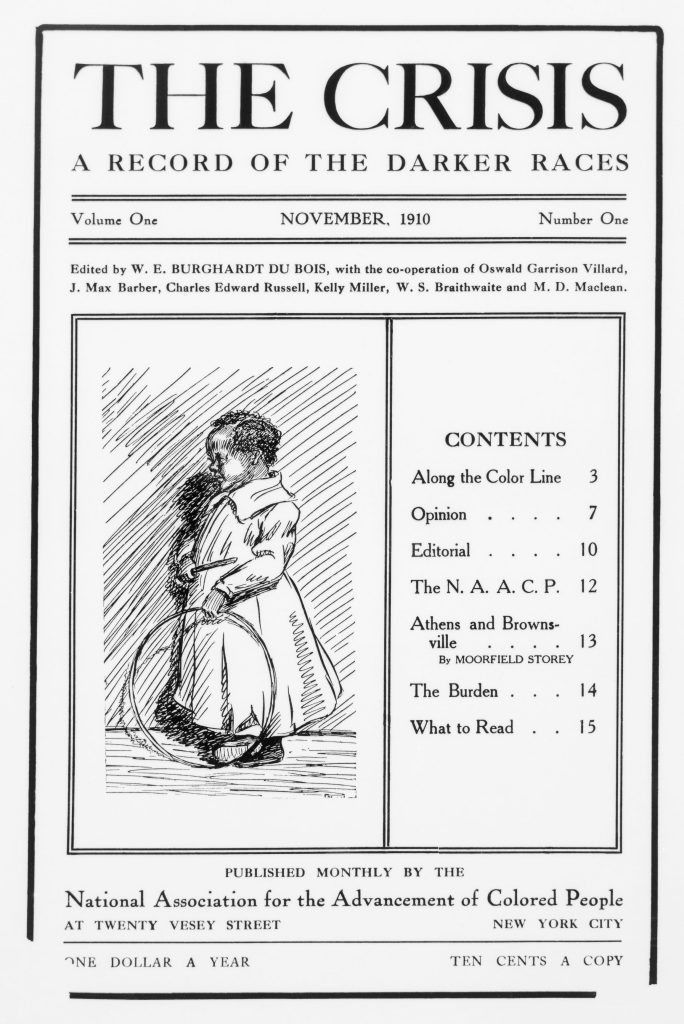 Издание журнала The Crisis за ноябрь 1910 года